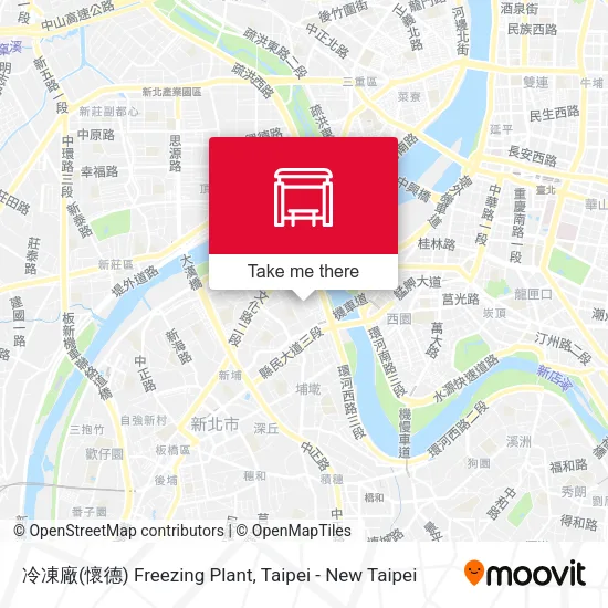 冷凍廠(懷德) Freezing Plant map