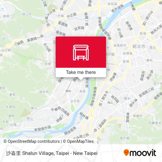 沙崙里 Shalun Village map