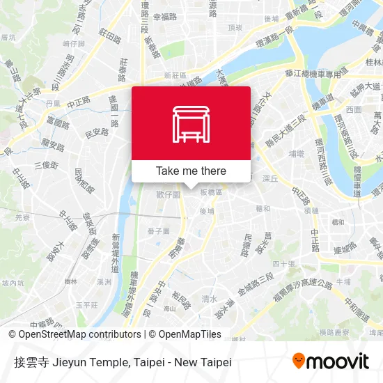 接雲寺 Jieyun Temple地圖