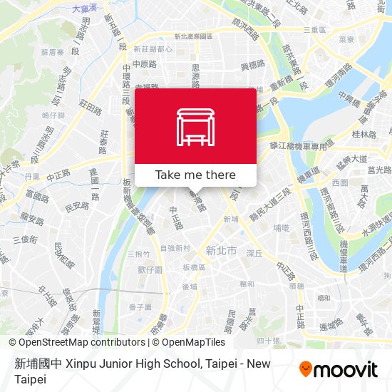 新埔國中 Xinpu Junior High School map