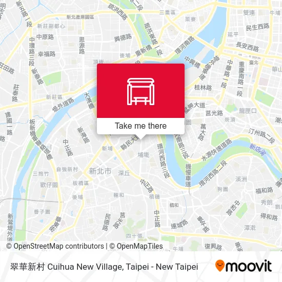 翠華新村 Cuihua New Village map