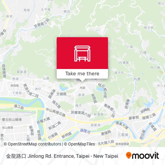 金龍路口 Jinlong Rd. Entrance map