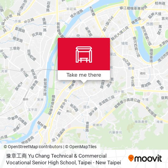 豫章工商 Yu Chang Technical & Commercial Vocational Senior High School map