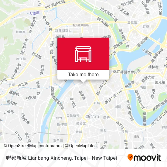 聯邦新城 Lianbang Xincheng map