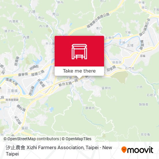 汐止農會 Xizhi Farmers Association map