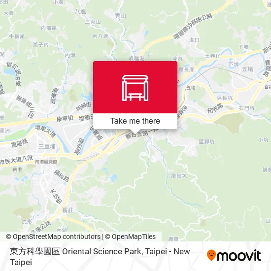 東方科學園區 Oriental Science Park map