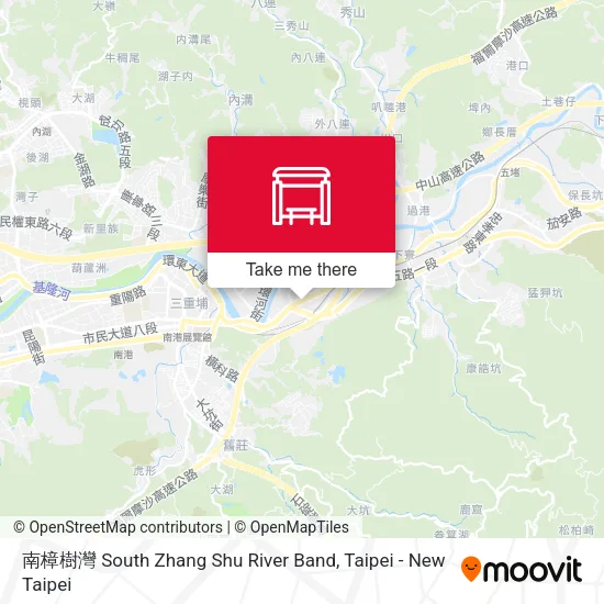 南樟樹灣 South Zhang Shu River Band地圖