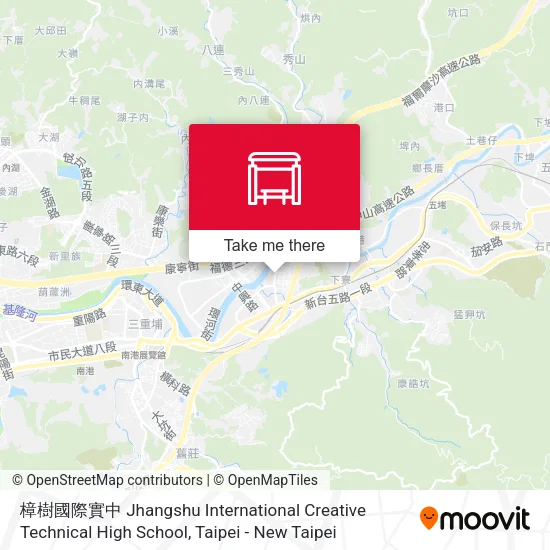 樟樹國際實中 Jhangshu International Creative Technical High School map