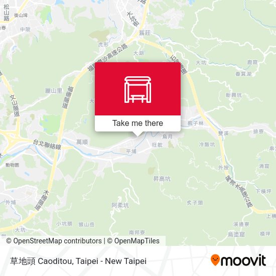 草地頭 Caoditou map