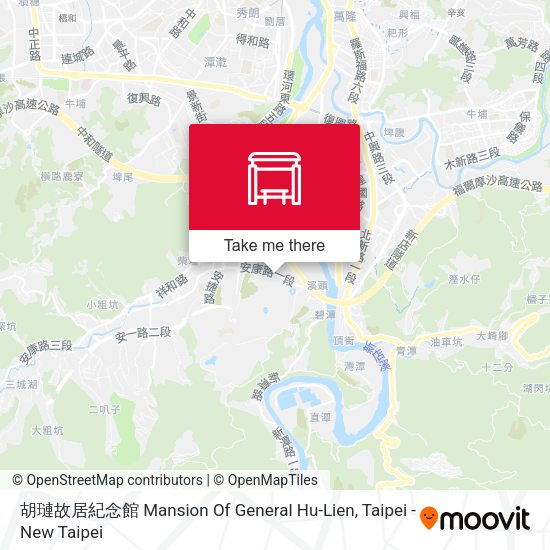 胡璉故居紀念館 Mansion Of General Hu-Lien map