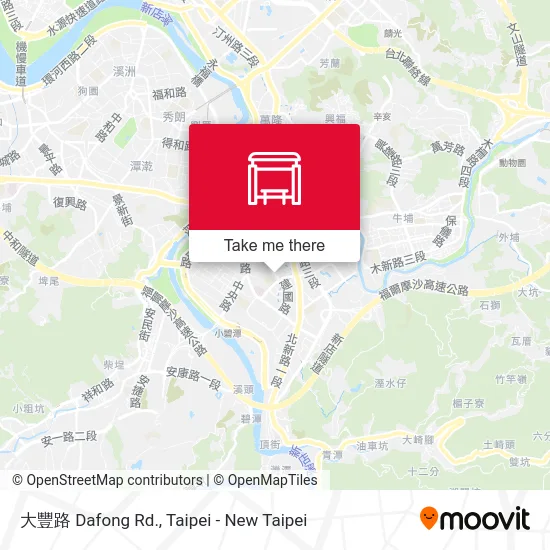 大豐路 Dafong Rd. map