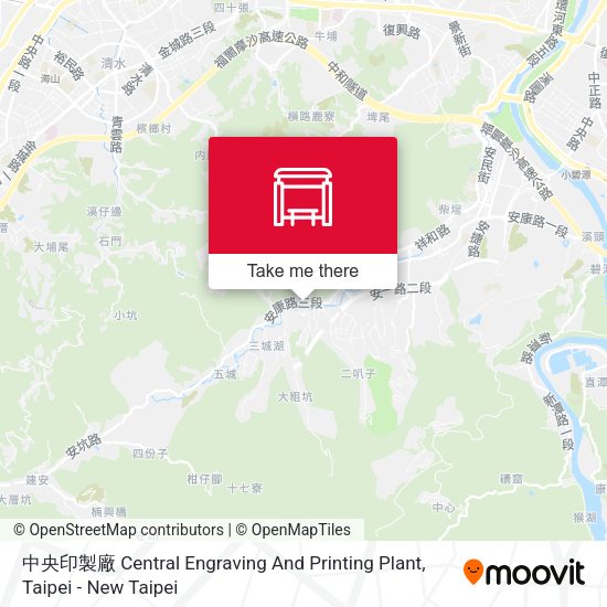 中央印製廠 Central Engraving And Printing Plant map