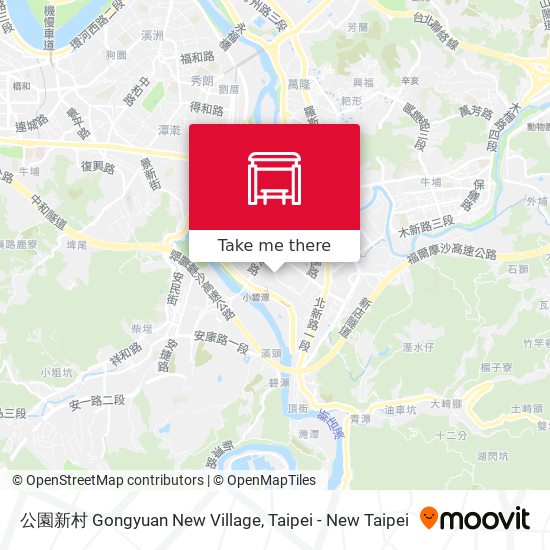 公園新村 Gongyuan New Village map