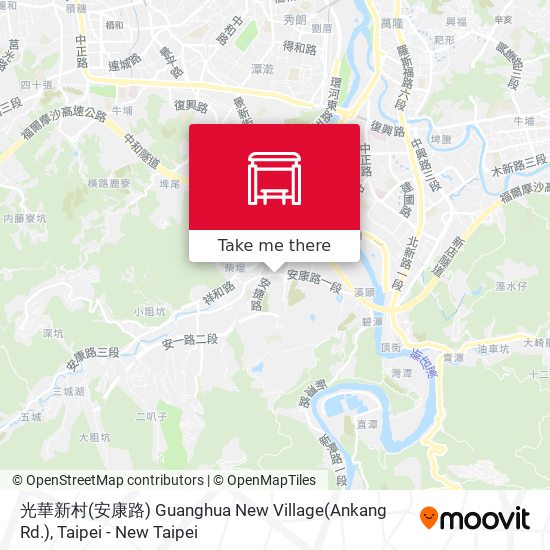 光華新村(安康路) Guanghua New Village(Ankang Rd.) map