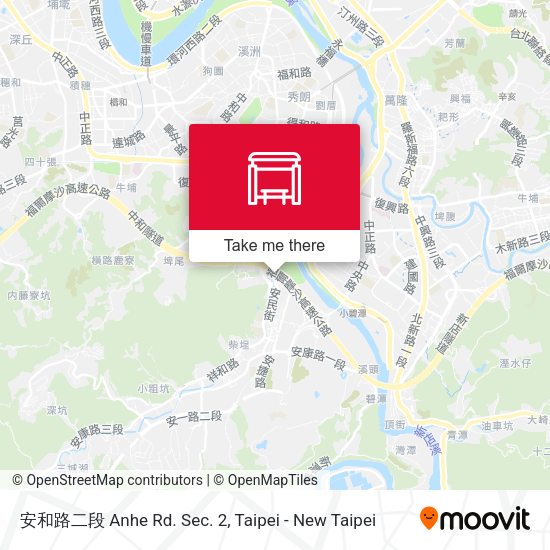 安和路二段 Anhe Rd. Sec. 2地圖