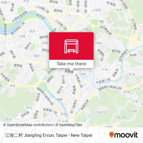 江陵二村 Jiangling Ercun map