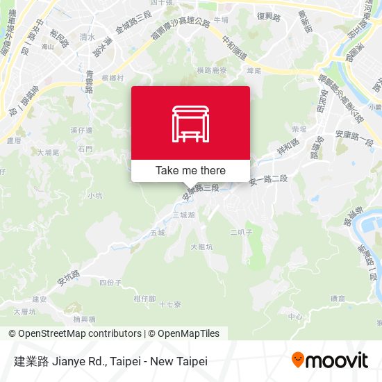 建業路 Jianye Rd. map