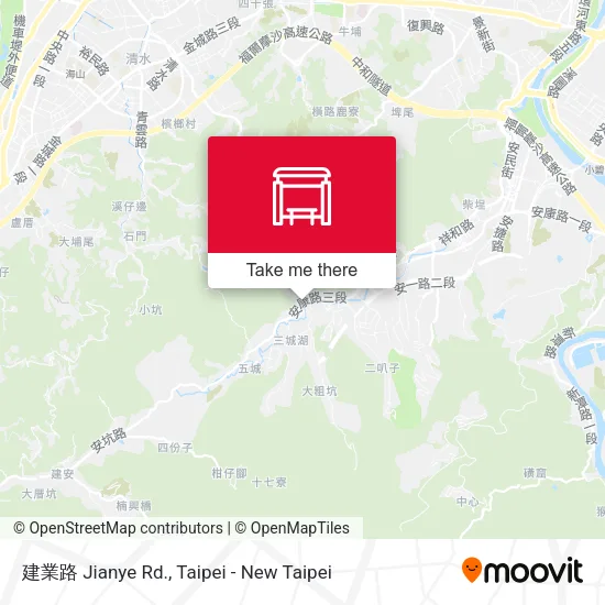 建業路 Jianye Rd.地圖
