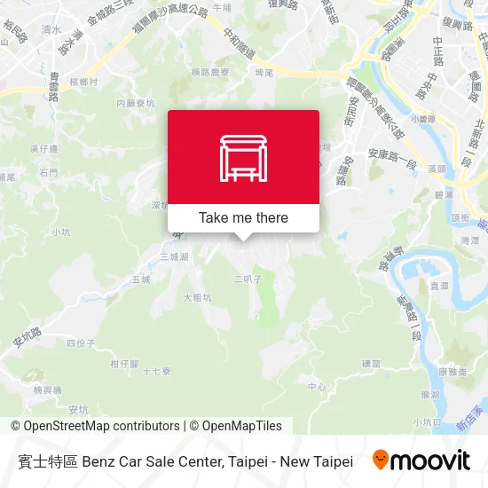 賓士特區 Benz Car Sale Center map