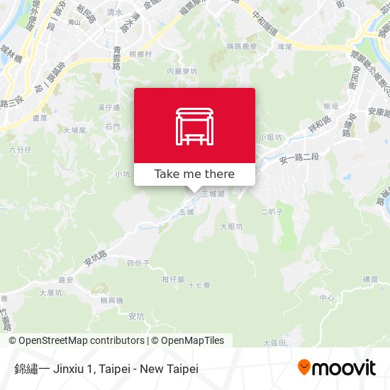 錦繡一 Jinxiu 1地圖