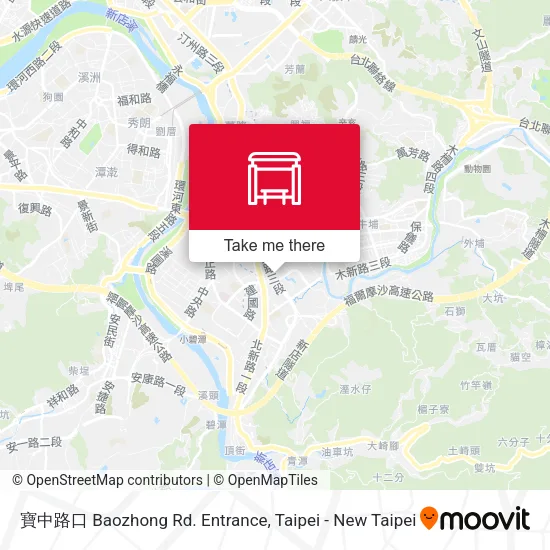 寶中路口 Baozhong Rd. Entrance地圖