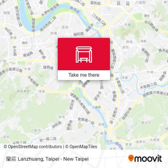 蘭莊 Lanzhuang map