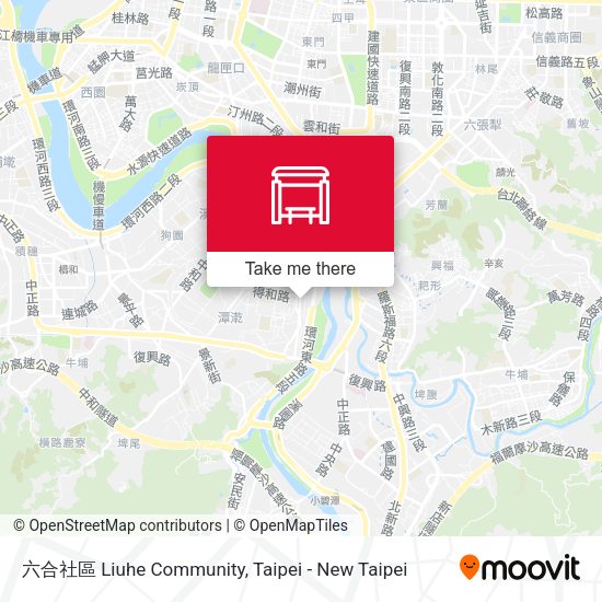 六合社區 Liuhe Community map