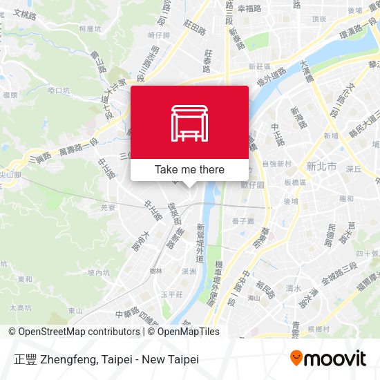 正豐 Zhengfeng map