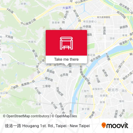後港一路 Hougang 1st. Rd.地圖
