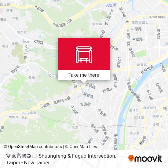 雙鳳富國路口 Shuangfeng & Fuguo Intersection map