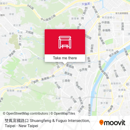 雙鳳富國路口 Shuangfeng & Fuguo Intersection地圖