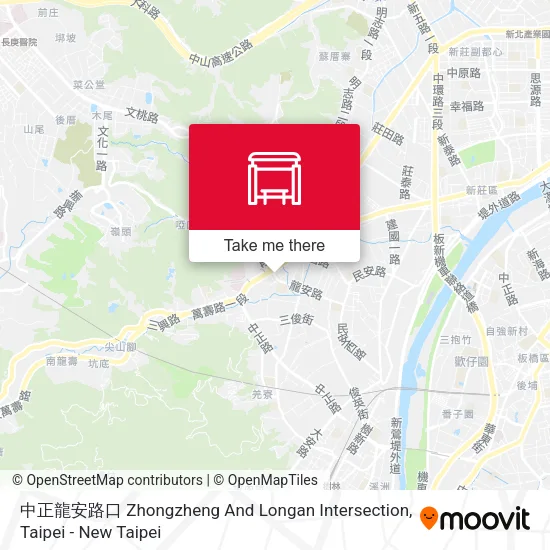 中正龍安路口 Zhongzheng And Longan Intersection map