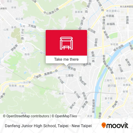 丹鳳高中 Danfeng Junior High School map