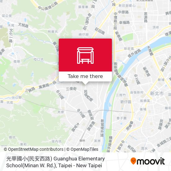 光華國小(民安西路) Guanghua Elementary School(Minan W. Rd.) map