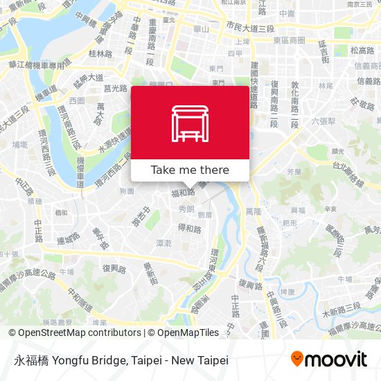 永福橋 Yongfu Bridge map