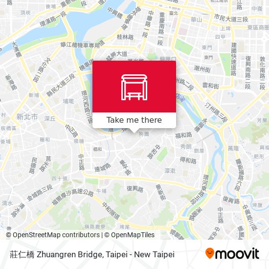 莊仁橋 Zhuangren Bridge map