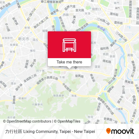 力行社區 Lixing Community map