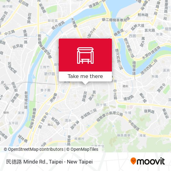 民德路 Minde Rd. map