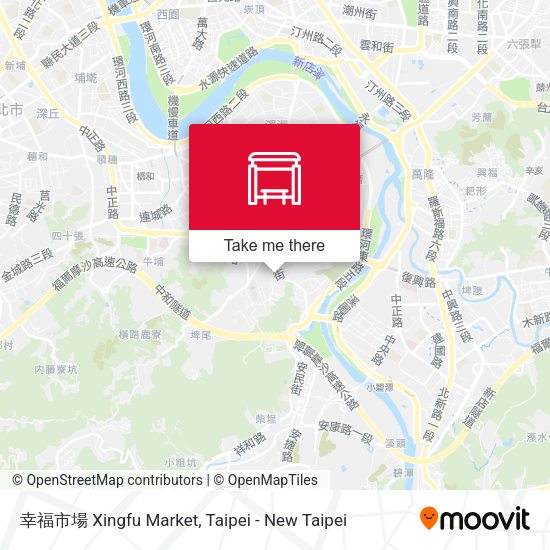 幸福市場 Xingfu Market map