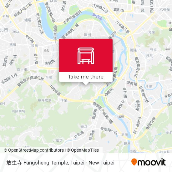 放生寺 Fangsheng Temple map