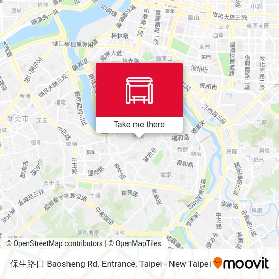 保生路口 Baosheng Rd. Entrance map