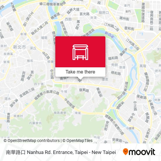 南華路口 Nanhua Rd. Entrance地圖