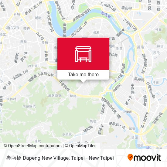 壽南橋 Dapeng New Village地圖