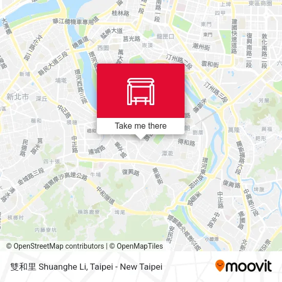 雙和里 Shuanghe Li map