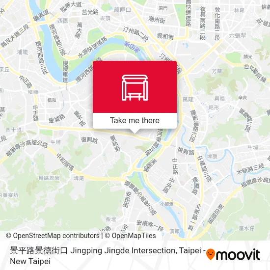 景平路景德街口 Jingping Jingde Intersection map