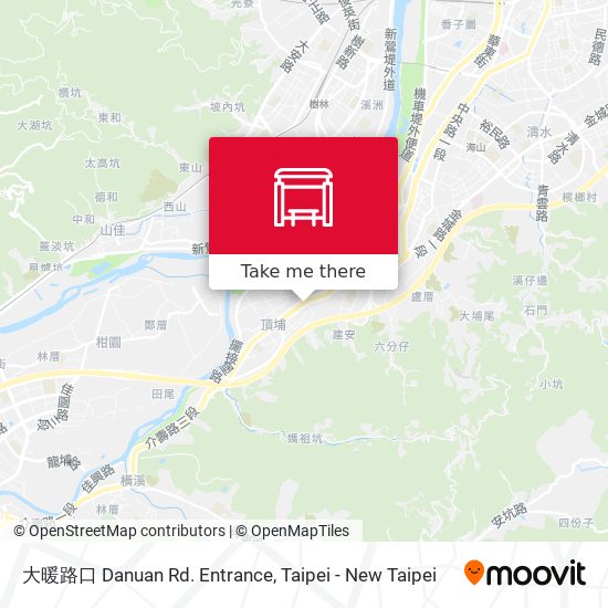 大暖路口 Danuan Rd. Entrance map