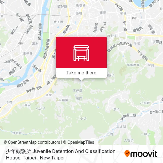少年觀護所 Juvenile Detention And Classification House map
