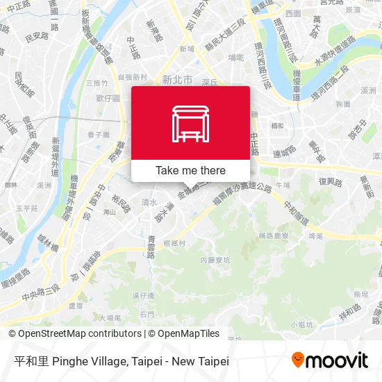 平和里 Pinghe Village map