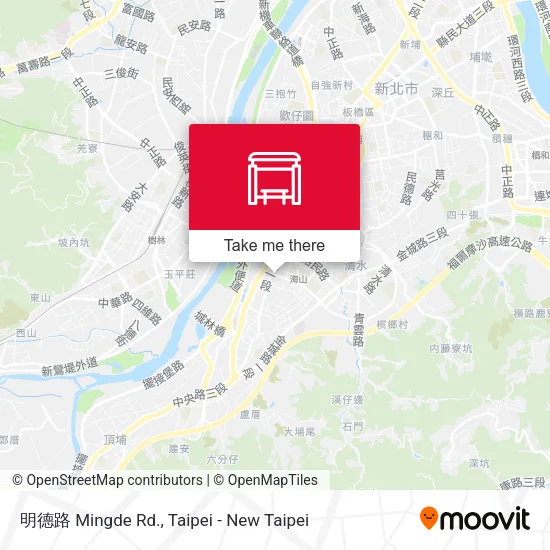 明德路 Mingde Rd. map
