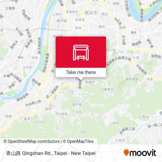 青山路 Qingshan Rd. map